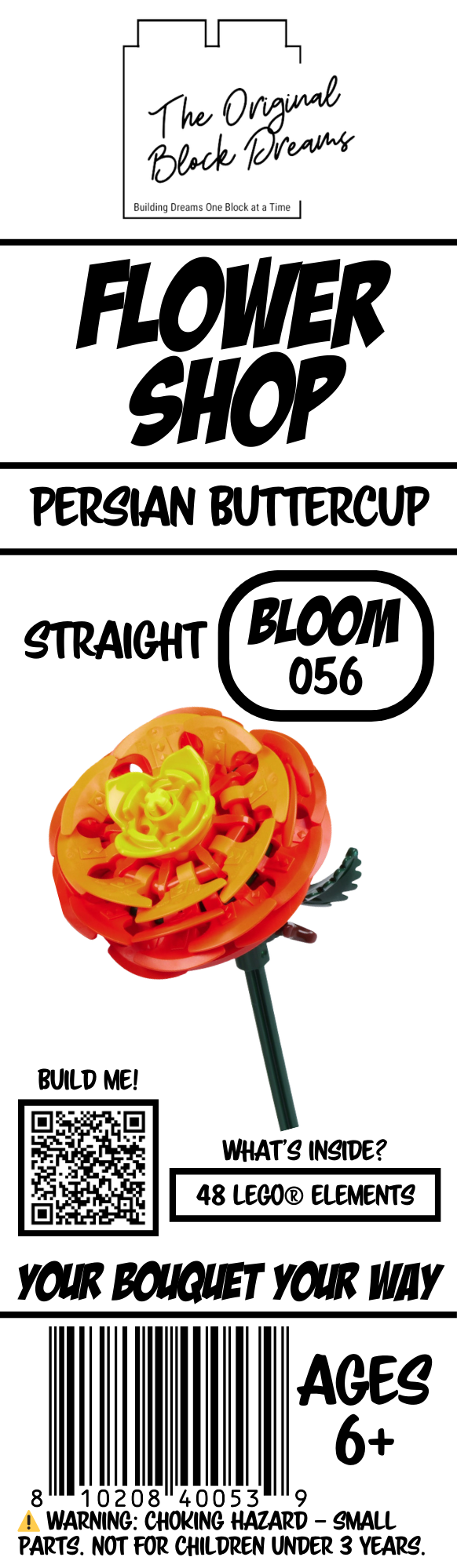 Persian Buttercup - Straight