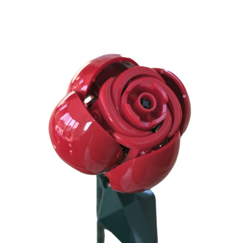 LEGO Red Bouquet Rose - Blooming