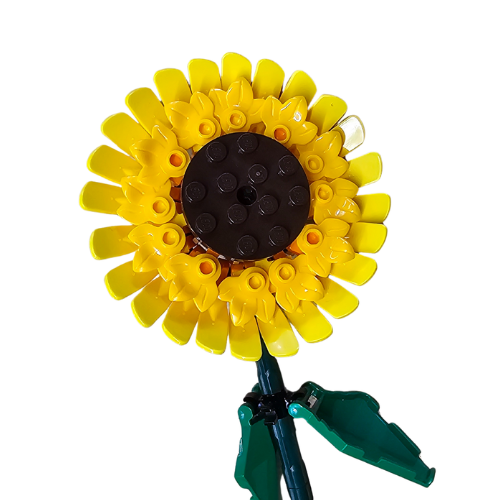 LEGO Sunflower - Curved Stem