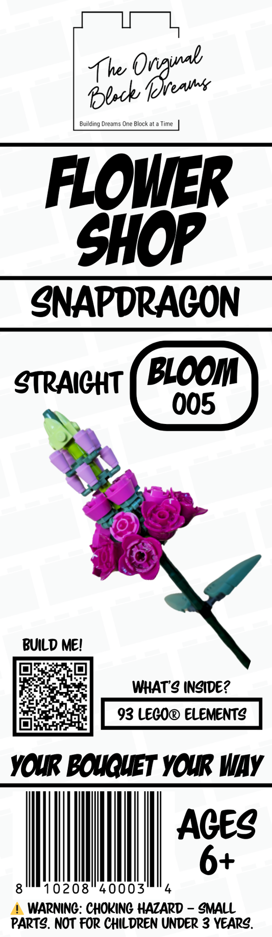 Snapdragon – Straight – Bloom 005