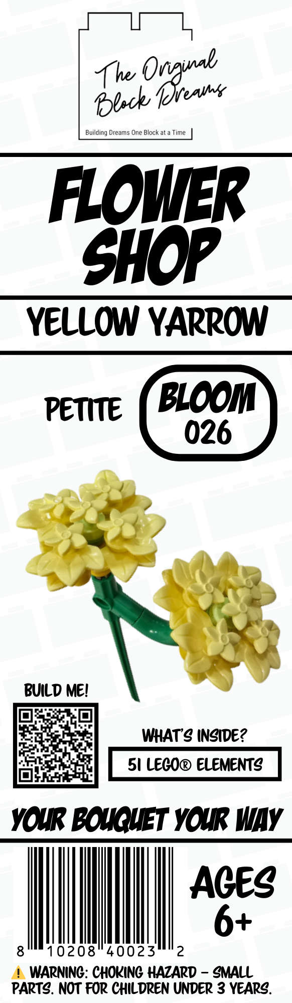 Petite Yellow Yarrow – 1pk – Bloom 026