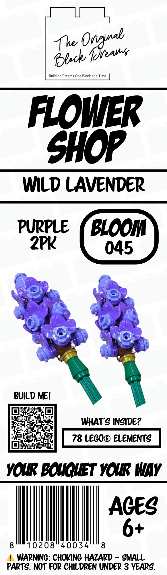 Wild Lavender – Purple – 2pk – Bloom 045