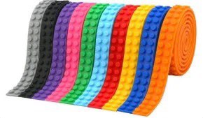 36" LEGO Compatible Brick Tape - Assorted Colors