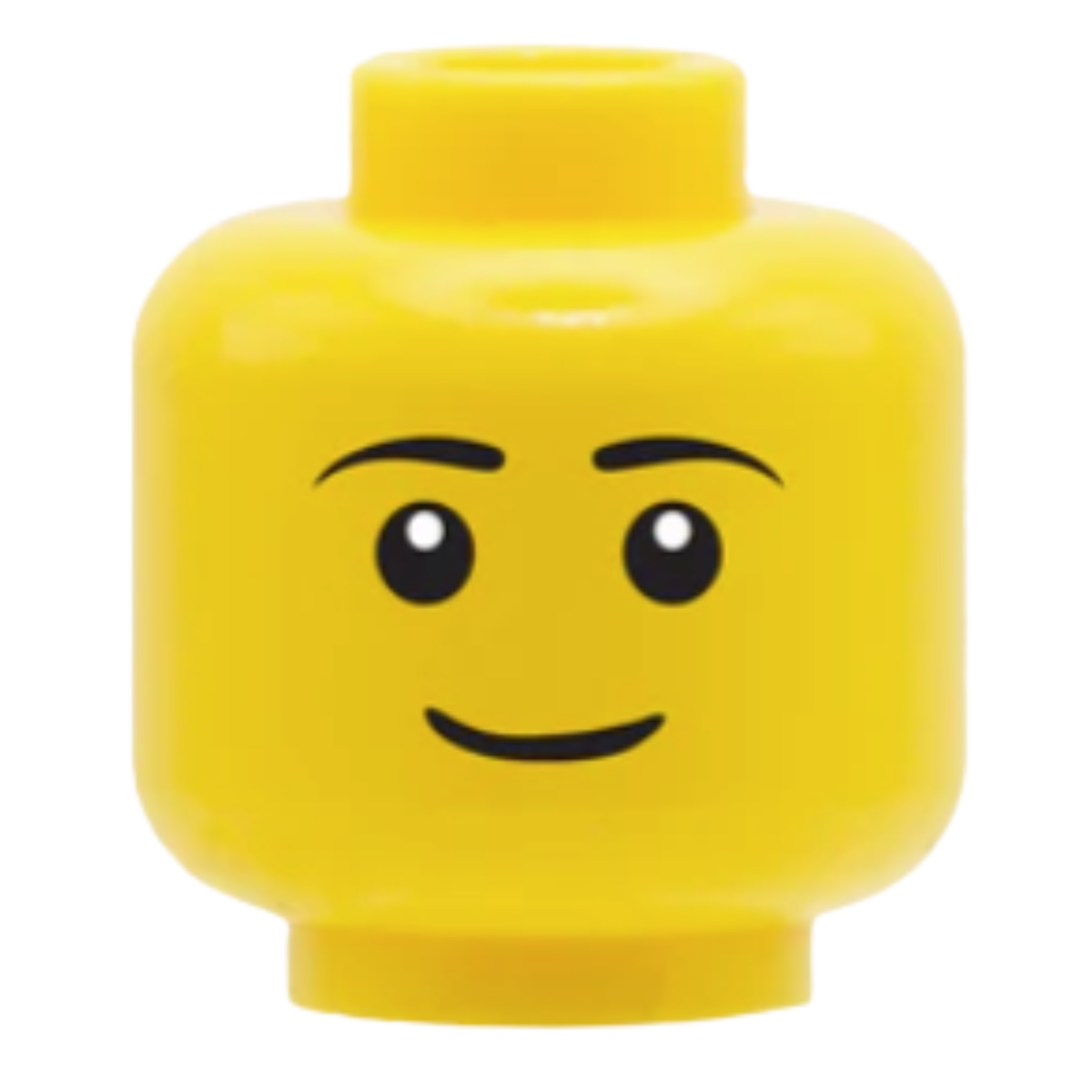 4" LEGO® Inspired Smile Vinyl Decal – Outdoor Rated