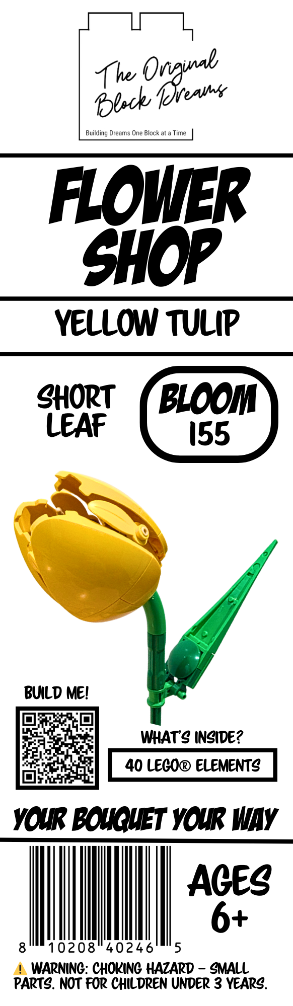 Yellow Tulip – Short Leaf yellow-tulip-short-leaf-bloom-155