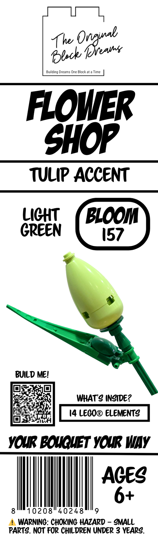 Tulip Accent – Light Green tulip-accent-light-green-bloom-157