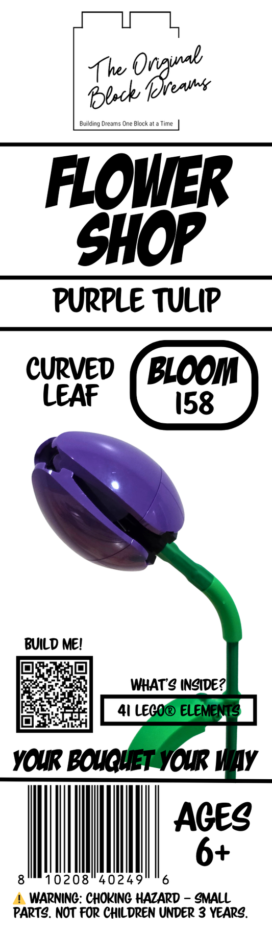 Purple Tulip – Curved Leaf purple-tulip-curved-leaf-bloom-158