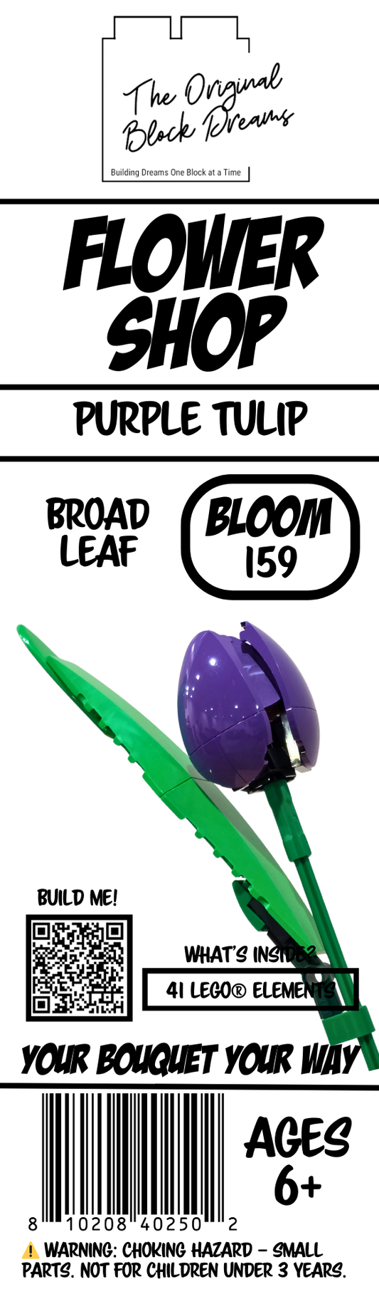 Purple Tulip – Broad Leaf purple-tulip-broad-leaf-bloom-159