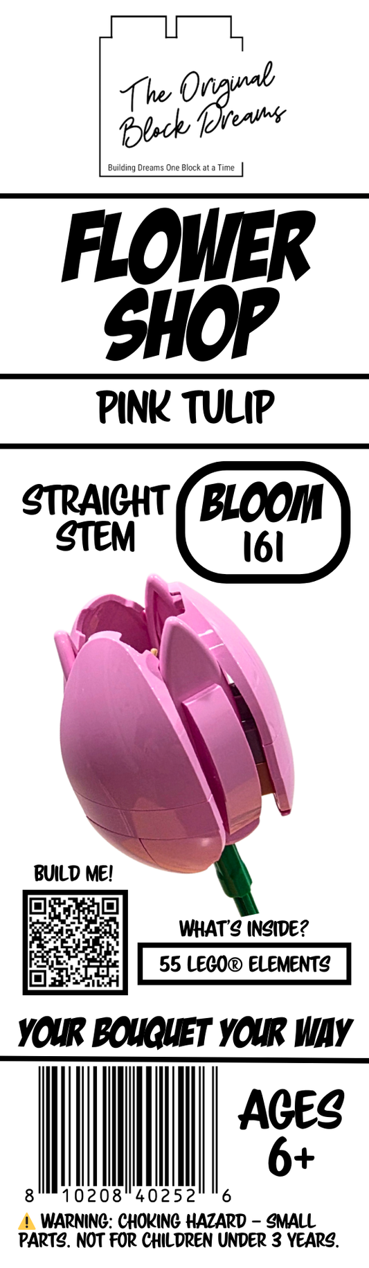 Pink Tulip – Straight Stem pink-tulip-straight-stem-bloom-161