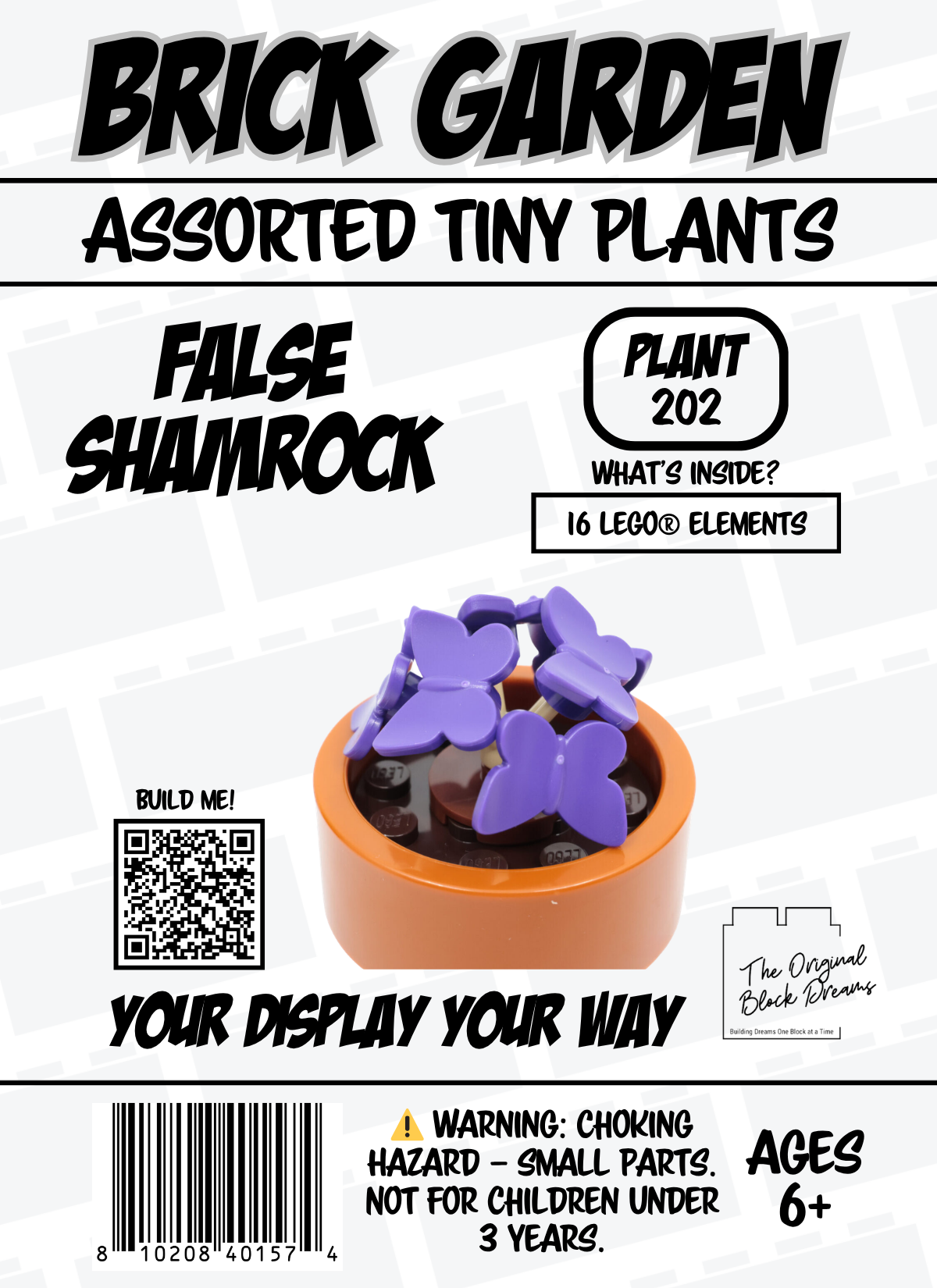 Brick Garden - 202 - False Shamrock