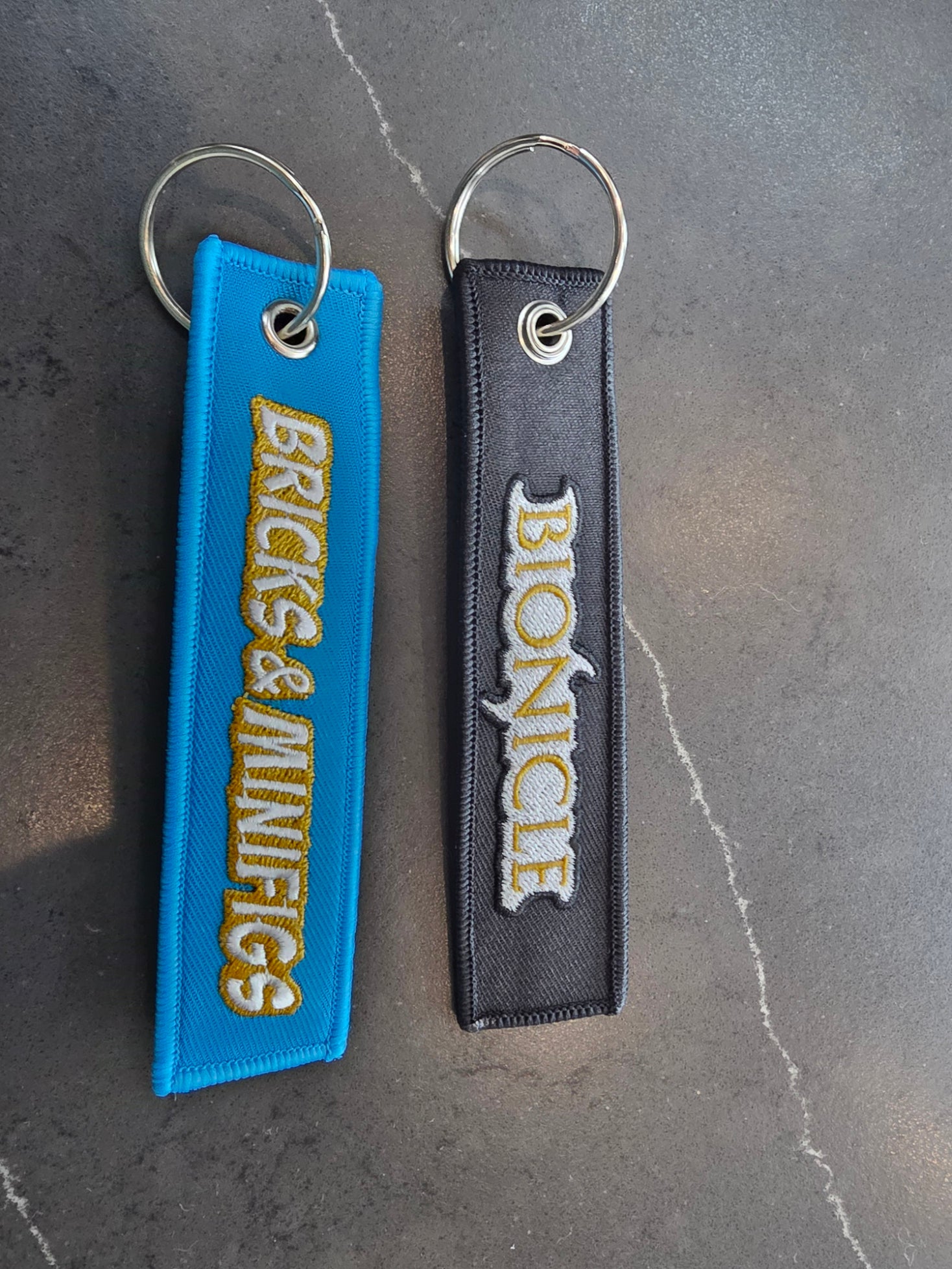 Embroidered Key Chains - Bionicle Or BAM - 25pk