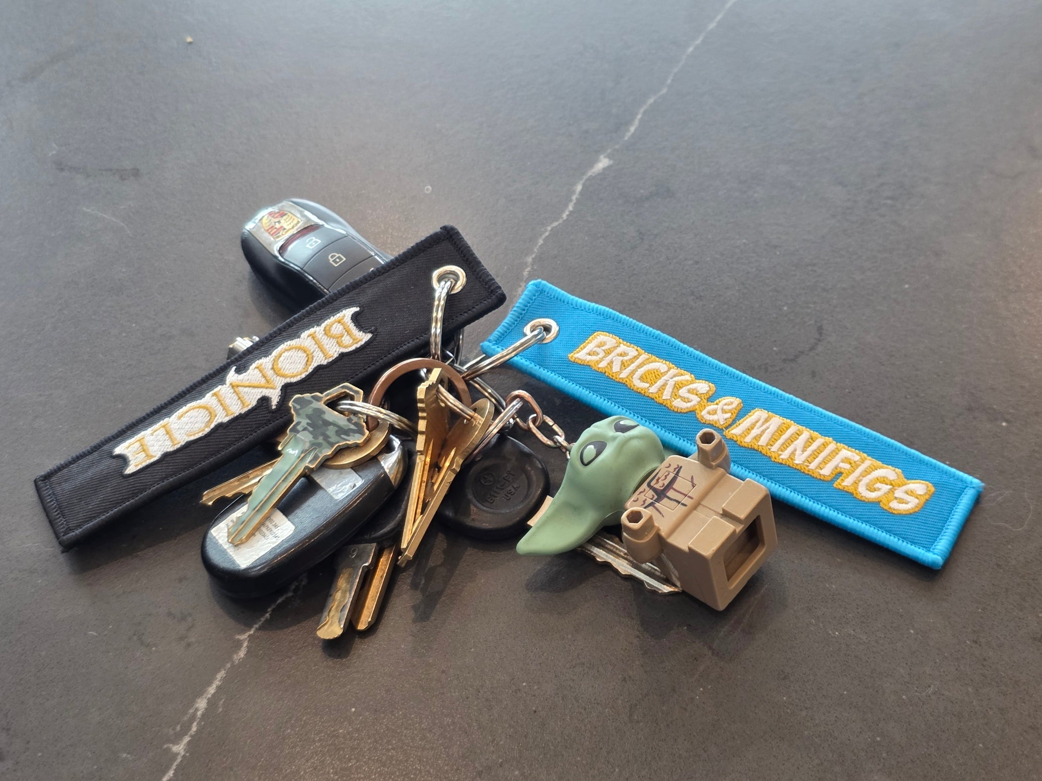 Embroidered Key Chains - Bionicle Or BAM - 25pk