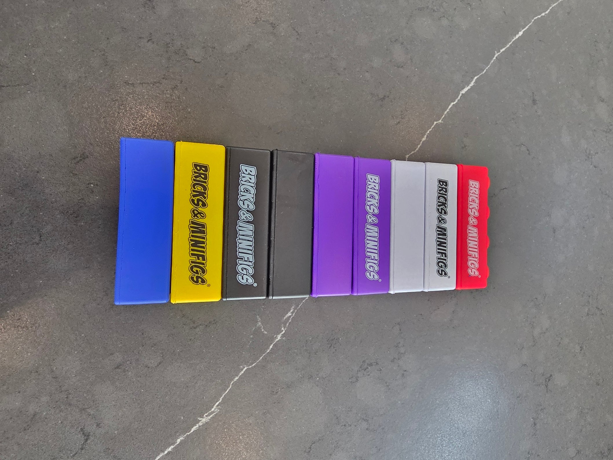 Foam Stress Blocks - Mix of Colors - Stackable - Pack of 50