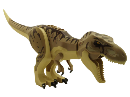 4" LEGO® Inspired T-Rex Vinyl Decal – Outdoor Rated