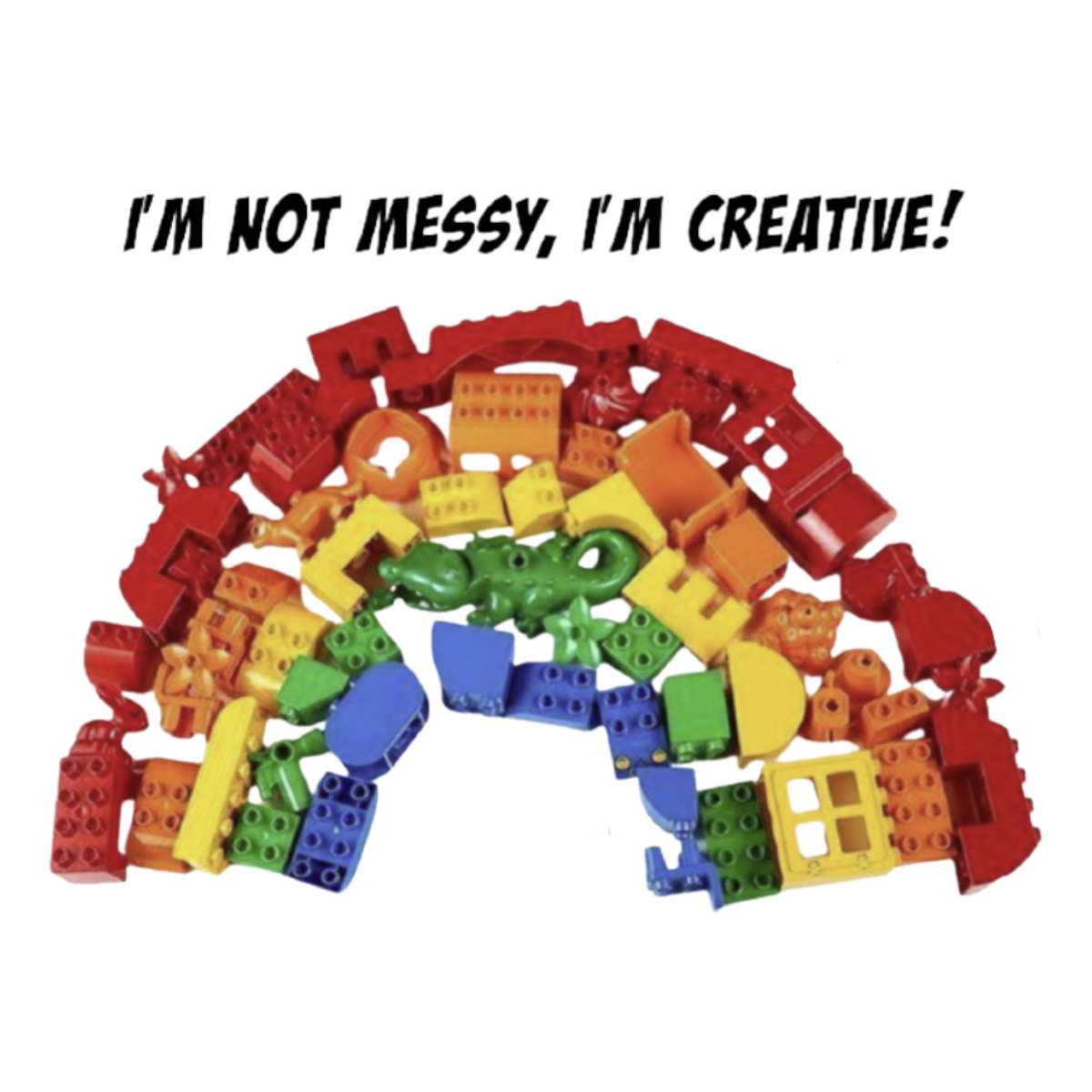 4" LEGO® Inspired Creative Vinyl Decal – Outdoor Rated