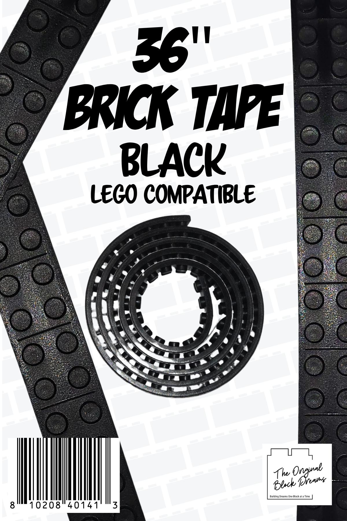 36" LEGO Compatible Brick Tape - Assorted Colors
