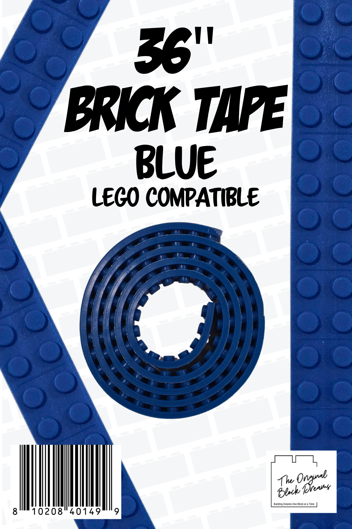 36" LEGO Compatible Brick Tape - Assorted Colors