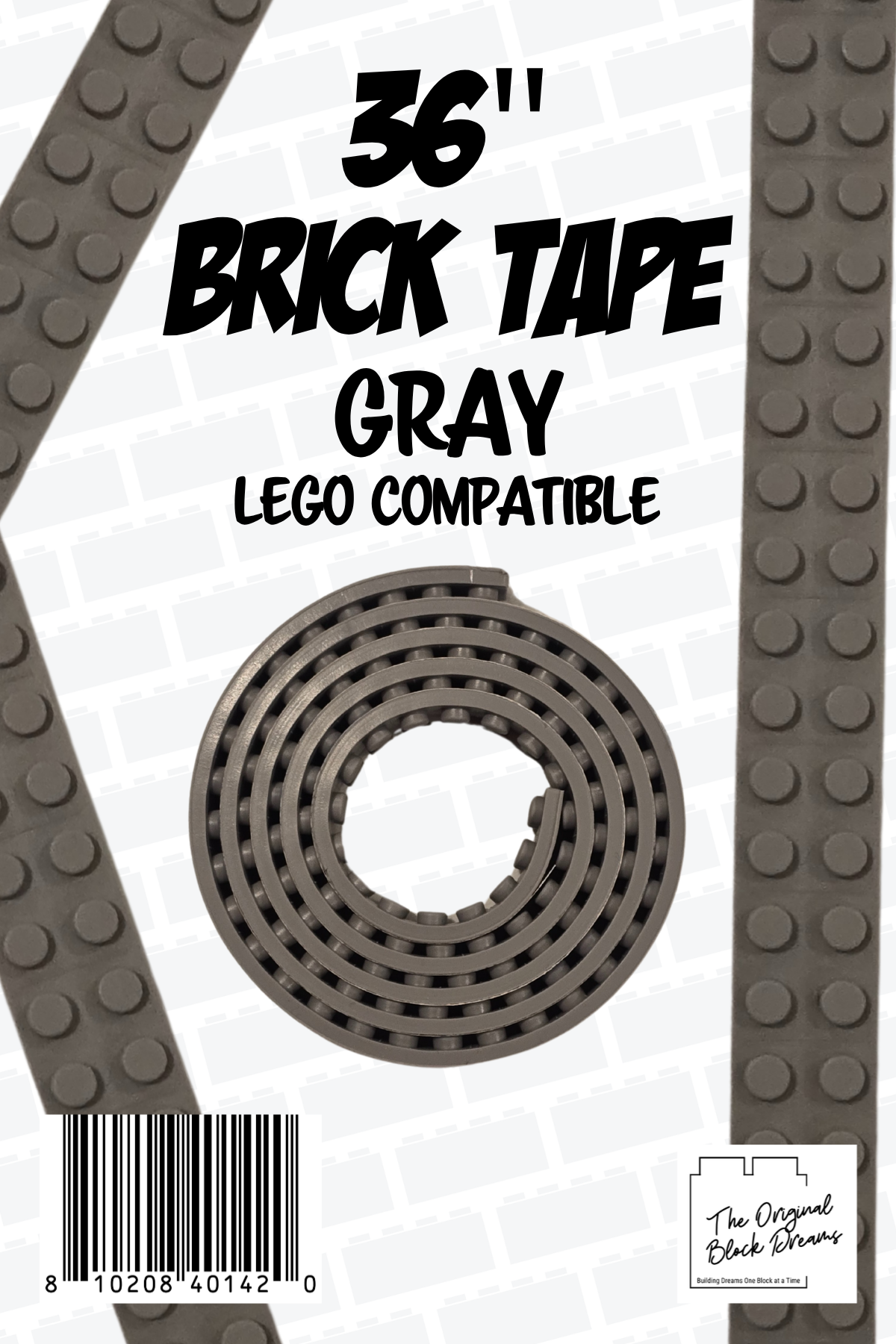 36" LEGO Compatible Brick Tape - Assorted Colors