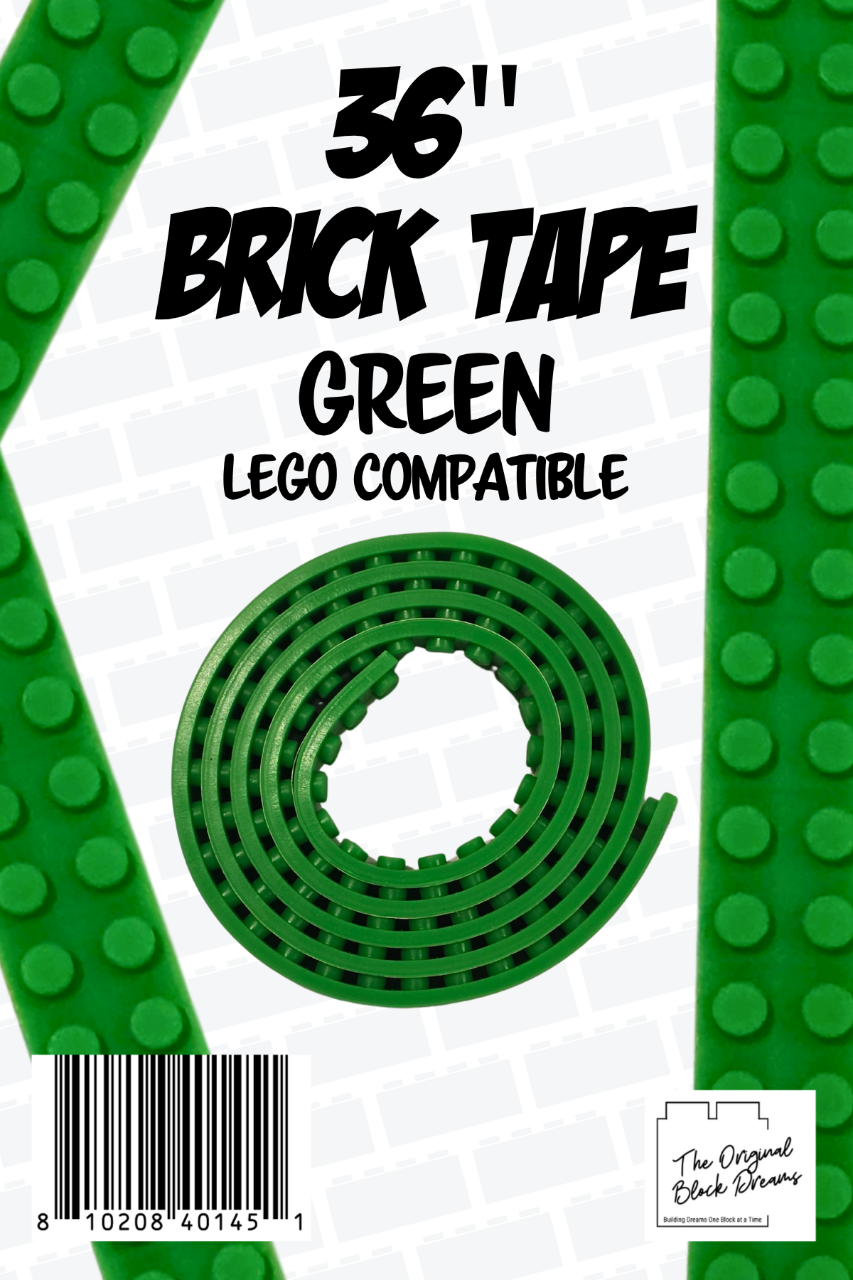 36" LEGO Compatible Brick Tape - Assorted Colors