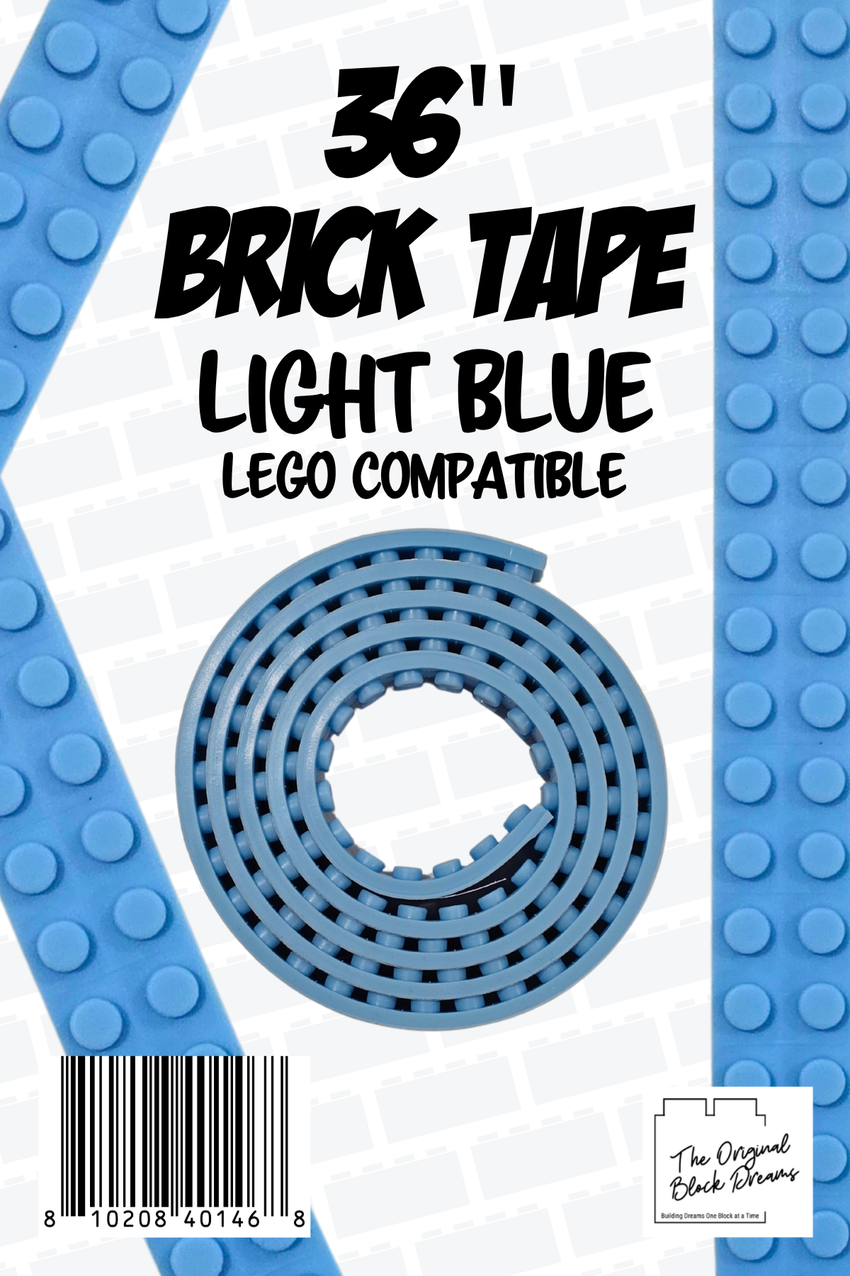36" LEGO Compatible Brick Tape - Assorted Colors