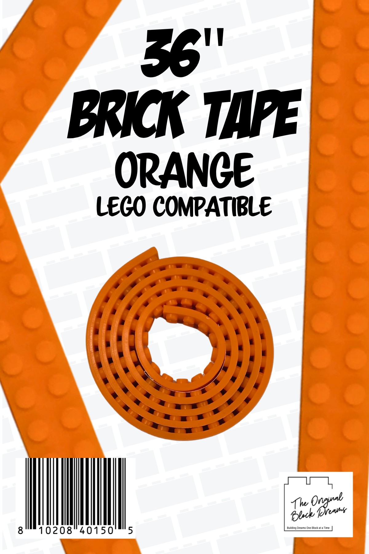 36" LEGO Compatible Brick Tape - Assorted Colors