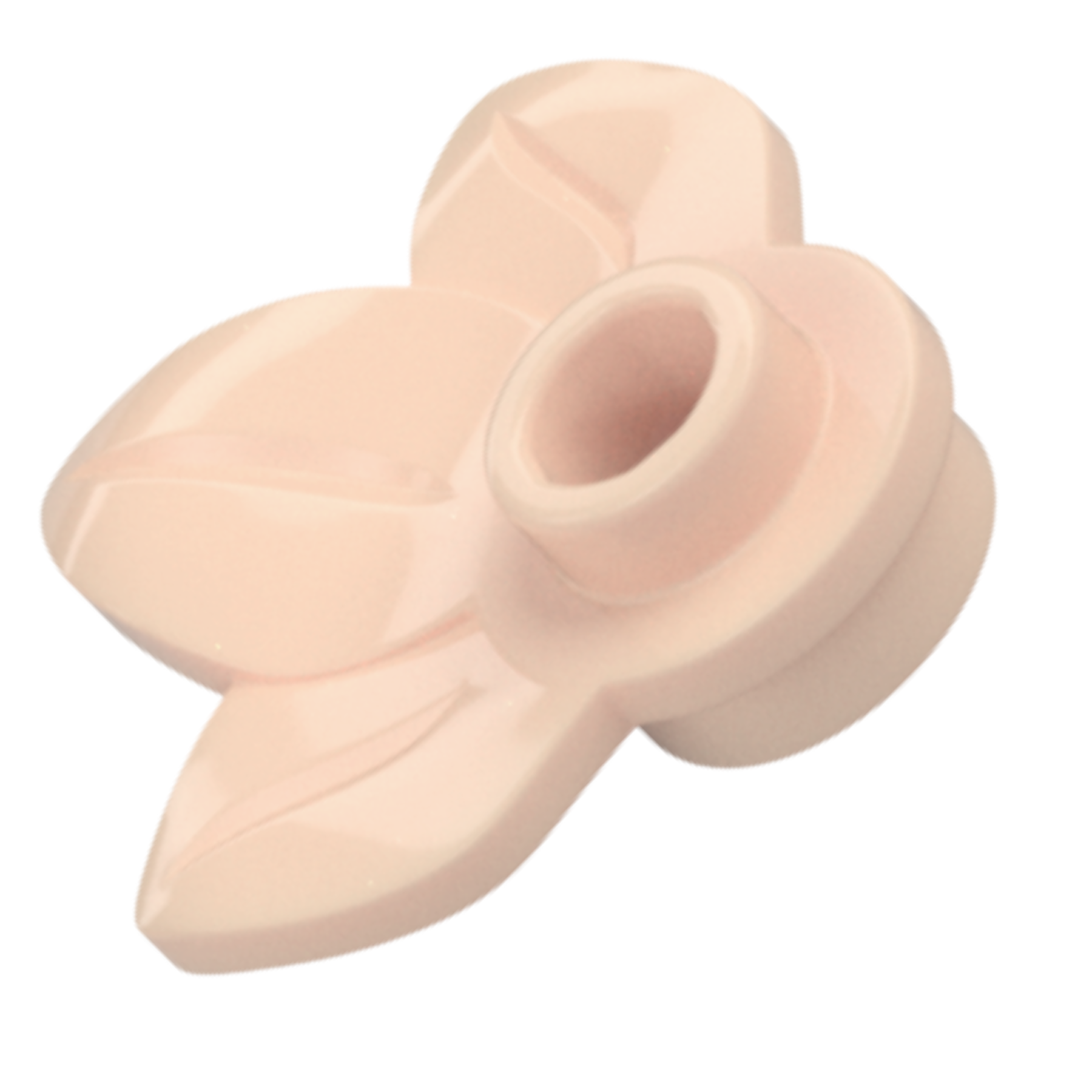 25ct Flesh LEGO® 3-Leaf Petal Packs - Bloom 377
