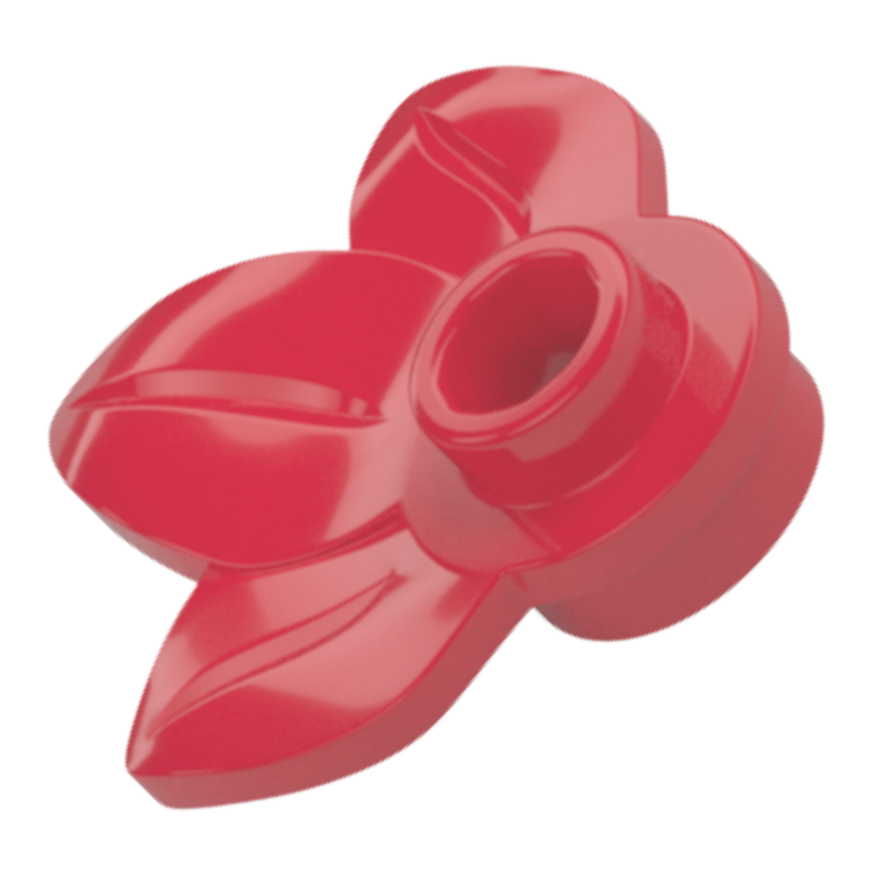 25ct Red LEGO® 3-Leaf Petal Packs - Bloom 363